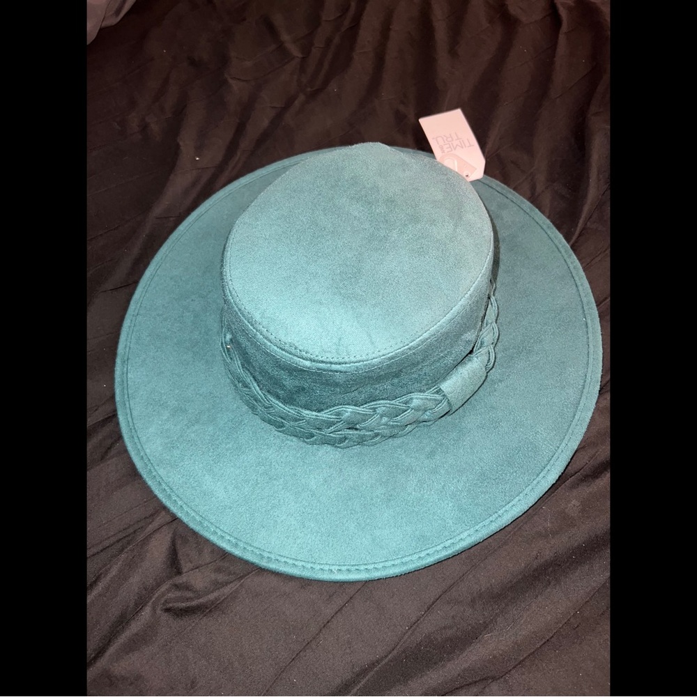 NWT Teal Time and Tru Boho Hat